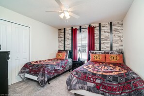 Versatile sleeping arrangements: Relax in our room with a single and double bed for added convenience.