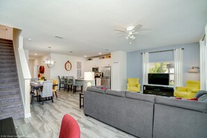 Your perfect getaway: Our townhouse provides the ideal space for a memorable staycation.