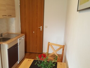 Ferienwohnung Hochkalter, 2 Personen, Balkon mit Bergblick, 36 qm