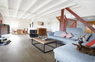 Loft maisonette apartment with exceptional furnishings on the Schauinsland