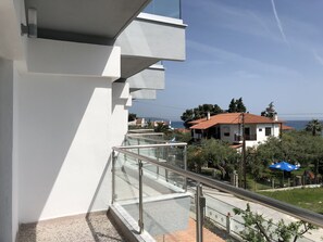 Udsigt fra balkon