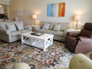 Gulf Front Living Room!