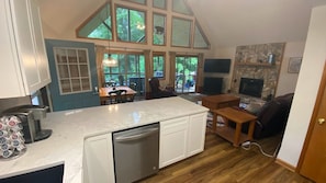 View From Kitchen into main living space