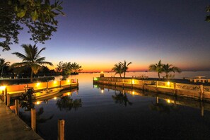 Stunning sunsets across the boat basin