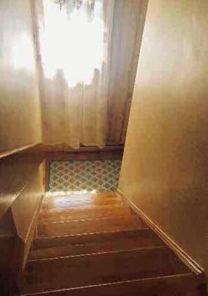 Walk down to the first level to two bedrooms two baths, sauna.