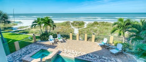 Coastal Breeze Pool - Ahhh....Heated Pool and Direct Beach Views!