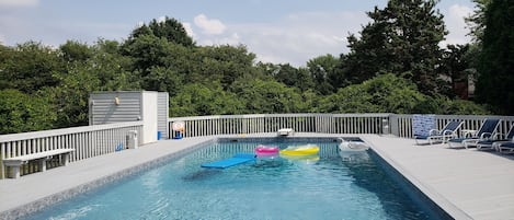 Sunny pool