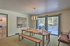 Dining room and table