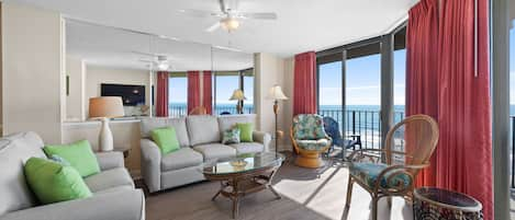 Oceanfront Living Room