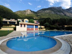 Piscine maison de vacances