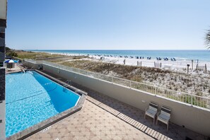 Overlooking Pool Deck