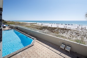 Overlooking Pool Deck