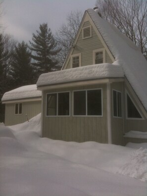 snowy front
