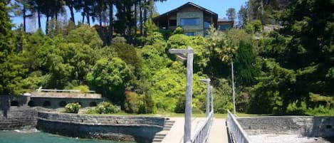 Welcome to EDEN ROC. View from Lago Nahuel Huapi