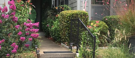 Newly Landscaped Entrance