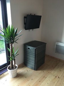 This is one bedroom apartment  with a garage  self catering with free WiFi