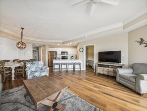 Living Room, Dining Area and Kitchen at 2502 SeaCrest