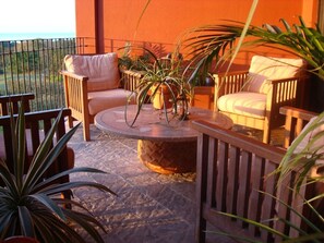 Veranda sitting area