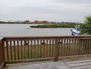 View of Intracoastal Waterway from Back Deck.