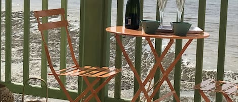 le balcon avec vue sur la mer