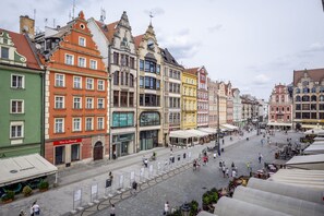 Stadsutsikt från boendet