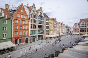 Stadsutsikt från boendet