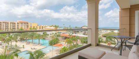 Welcome to your Miramar Pleasure Two-bedroom condo at LeVent Beach Resort Aruba