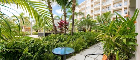 Welcome to your Garden Breeze One-bedroom condo at LeVent Beach Resort Aruba!