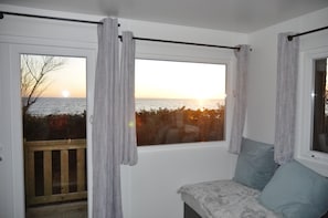 Lever du soleil au salon