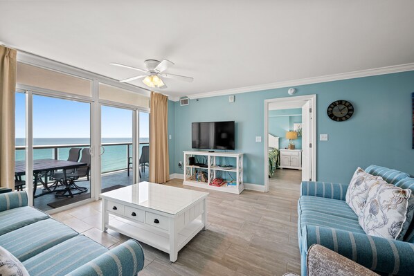 Oceanfront Living Room