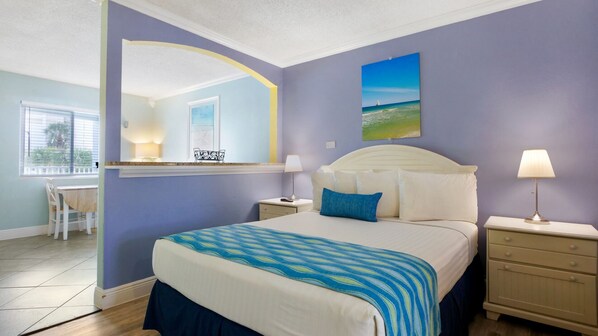 Bedroom Area - Queen Size Bed
