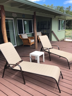 Lounge chairs for sun bathing! 