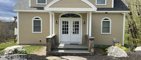 Front entrance of house