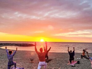 Horizon, Beach, Sunset, Summer, Physical Fitness, Sunrise, Fun, Dusk, Sea