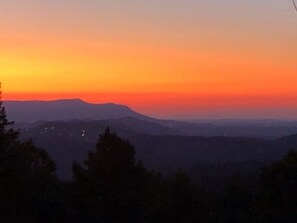 Main Level - sunset from balcony