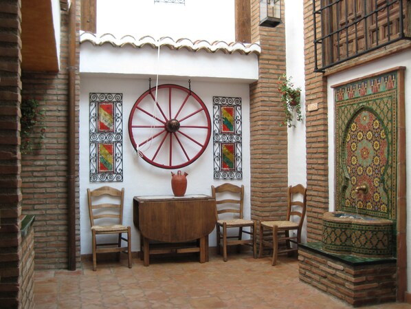 Patio interior