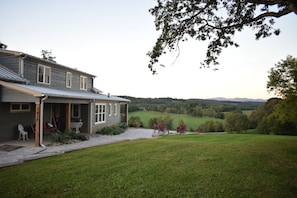 Soak in the views and play in the big back yard.