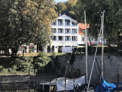 exclusive apartment in romantic site at small sailing harbor