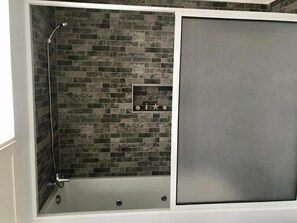 Shower and tub