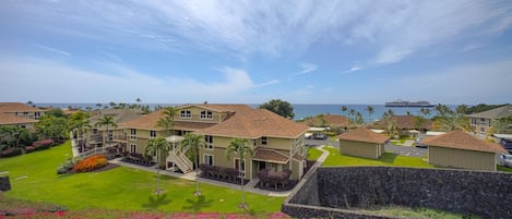 Wide angle view from lanai