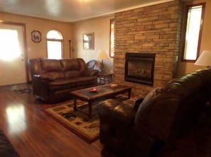 Spacious main floor living room