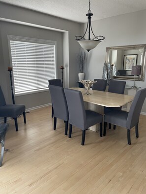Dining off main entry