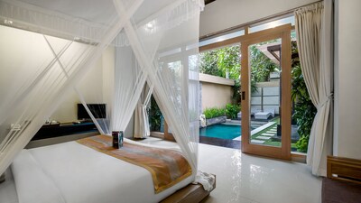 1 Bedroom Pool villa in  Seminyak, 7 mnts walk to the beach and shopping  area