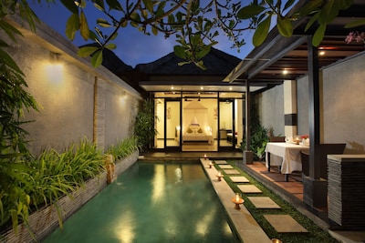 1 Bedroom Pool villa in  Seminyak, 7 mnts walk to the beach and shopping  area