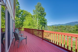 Private Deck | Mountain Views
