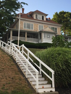 Staircase from waterfront to my home