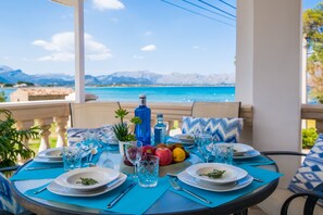 Apartment mit Blick auf die Bucht von Puerto Pollensa