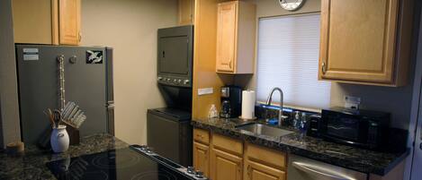 Recently remodeled kitchen with top of the line appliances