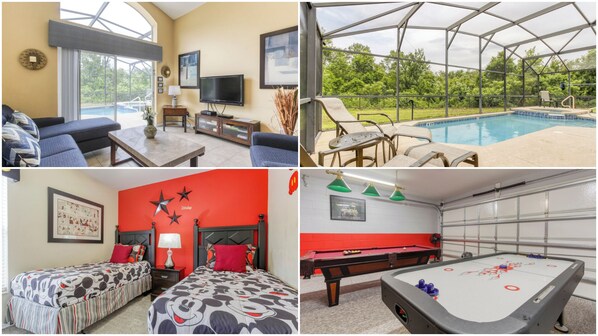 Collage of Minnie's Emerald Vacation Home