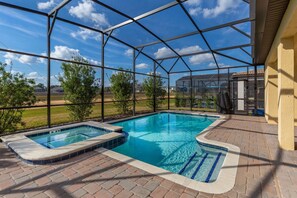Private paradise found! Serene pool oasis for relaxation.